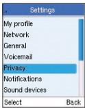 BELKIN SKYPEPHONE #F1PP000GNFR - Privacidade - 2