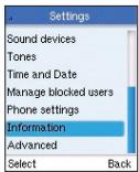 BELKIN SKYPEPHONE #F1PP000GNFR - Impostazioni del telefono - 2