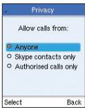 BELKIN SKYPEPHONE #F1PP000GNFR - Privacy - 4