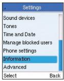 BELKIN SKYPEPHONE #F1PP000GNFR - Phone Settings - 2