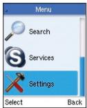 BELKIN SKYPEPHONE #F1PP000GNFR - Impostazioni del telefono - 1