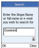 BELKIN SKYPEPHONE #F1PP000GNFR - Nach Kontakten suchen - 2