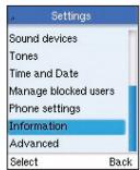 BELKIN SKYPEPHONE #F1PP000GNFR - Definições do téléphone - 2