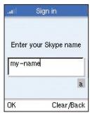 BELKIN SKYPEPHONE #F1PP000GNFR - Inloggen op Skype - 2