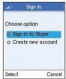 BELKIN SKYPEPHONE #F1PP000GNFR - Ouverture d'une session skype - 1