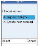 BELKIN SKYPEPHONE #F1PP000GNFR - Création d'un nouveau compte skype - 1