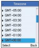 BELKIN SKYPEPHONE #F1PP000GNFR - Time and Date - 5