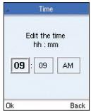 BELKIN SKYPEPHONE #F1PP000GNFR - Time and Date - 4