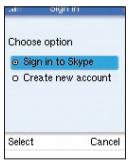 BELKIN SKYPEPHONE #F1PP000GNFR - Creazione di un nuovo account Skype - 1