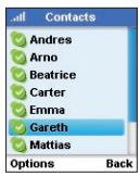 BELKIN SKYPEPHONE #F1PP000GNFR - Einen Kontakt anrufen - 1