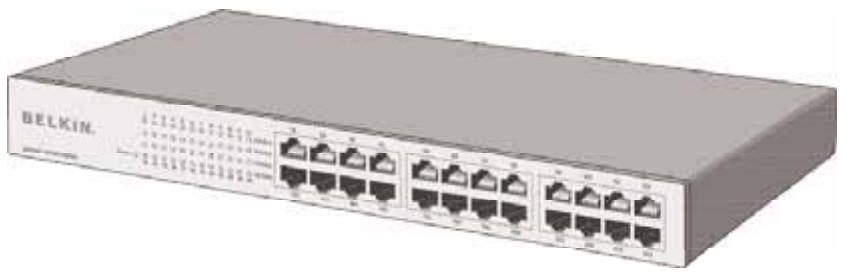 BELKIN SWITCH 10/100 À 24 PORTS #F5D5131EA24 - 2