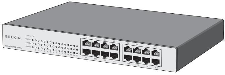 BELKIN SWITCH 10/100 À 24 PORTS #F5D5131EA24 - 1