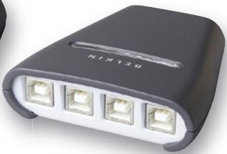 BELKIN SWITCH POUR PÉRIPHÉRIQUES USB 2X1 #F1U201EA - 2