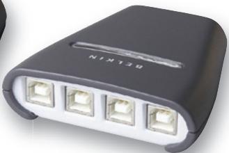 BELKIN SWITCH POUR PÉRIPHÉRIQUES USB 2X1 #F1U201EA - 2