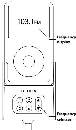 BELKIN TUNEBASE FM POUR IPOD #F8Z049EABLK - Firmware Required - 4