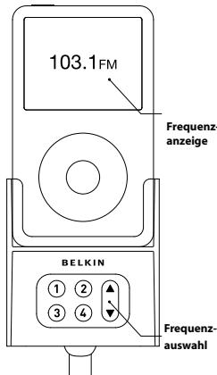 BELKIN TUNEBASE FM POUR IPOD #F8Z049EABLK - Erforderliche Firmware - 4