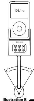 BELKIN TUNEBASE FM POUR IPOD #F8Z049FR - Illustration C - 5