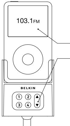 BELKIN TUNEBASE FM POUR IPOD #F8Z049FR - Micrologiciel requis - 5