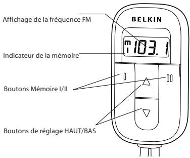 BELKIN TUNECAST AUTO FM TRANSMETTEUR POUR K3, K5 ET T9 #F8V7101EASAM - 2