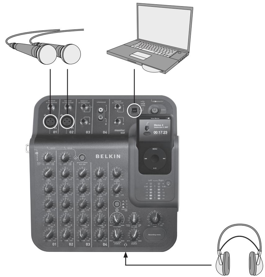 BELKIN TUNESTUDIO #F8Z109EA - Micrófonos condensadores - 1