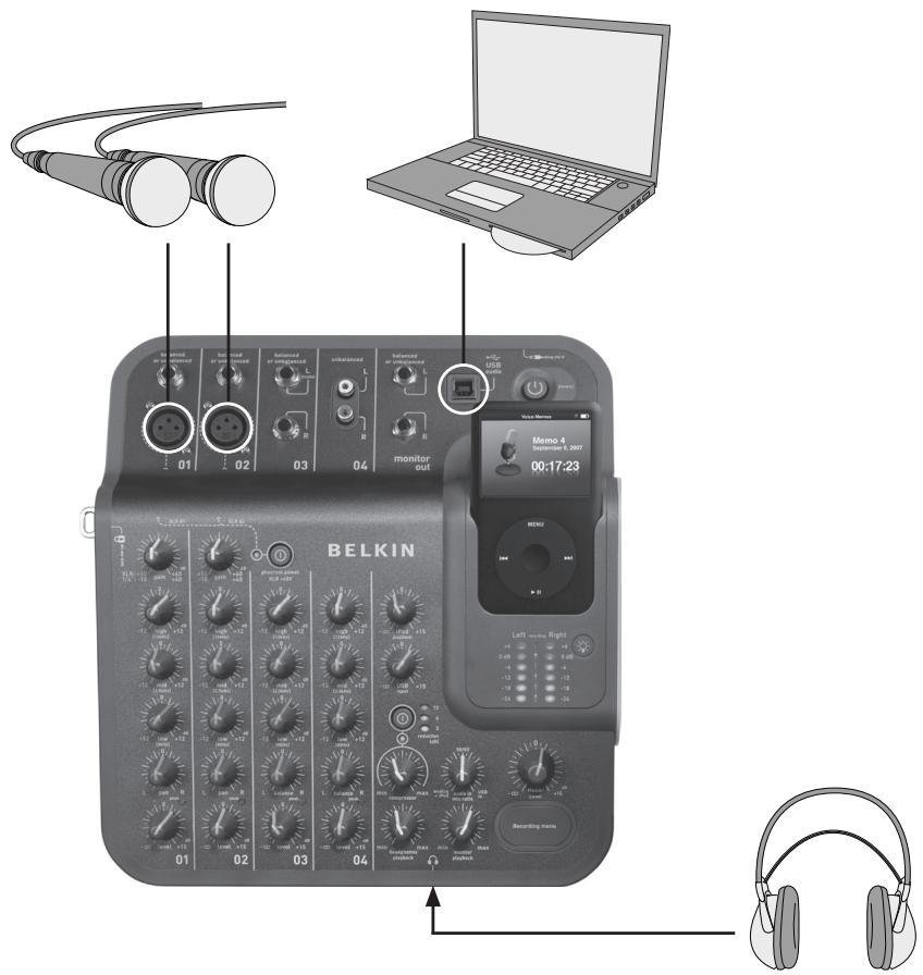 BELKIN TUNESTUDIO #F8Z109EA - Dynamische microfoons - 1