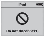 BELKIN TUNESYNC POUR IPOD #F5U255EA - Disconnecting your iPod - 3