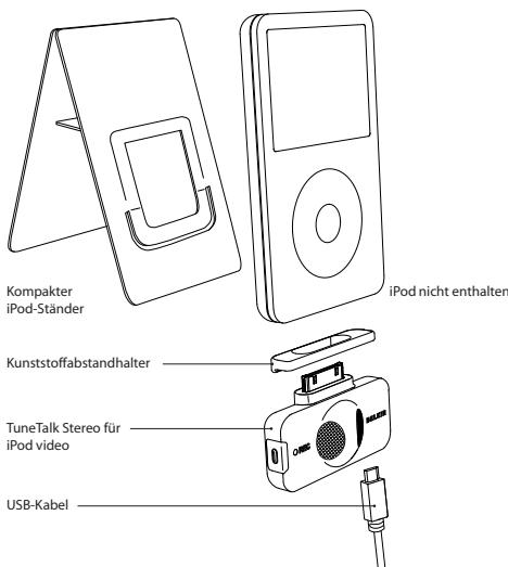 BELKIN TUNETALK STEREO POUR IPOD AVEC VIDÉO #F8Z082EABLK - TuneTalk™ Stereo für iPod® video - 1