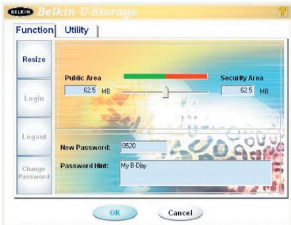 BELKIN USB 2.0 FLASH DRIVE - Using the Software (Belkin U-Storage) On Windows Platform - 1