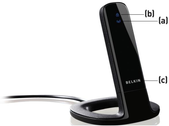 BELKIN ADAPTATEUR USB SANS FIL N - Spcifications du produit - 1