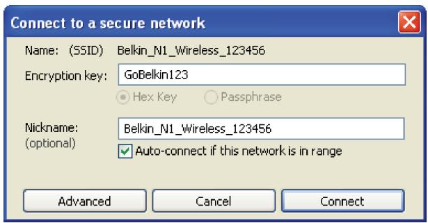 BELKIN ADAPTATEUR USB SANS FIL N - Protection de votre réseau sans fil Wi-Fi® - 1