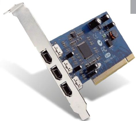 BELKIN CARTE IEEE 1394 FIREWIRE® PCI #F5U502EA - 1