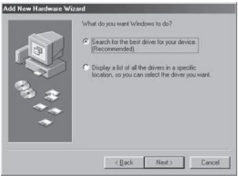 BELKIN CARTE IEEE 1394 FIREWIRE® PCI #F5U502EA - Instalación del controlador en Windows 98 SE - 2