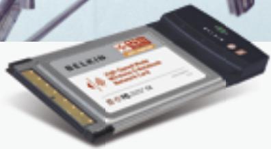 BELKIN CARTE RÉSEAU SANS FIL G MODE HAUT DÉBIT POUR ORDINATEUR PORTABLE #F5D7011FR - Reliez votre ordinateur portable à un réseau sans fil PLUS RAPIDE - 2