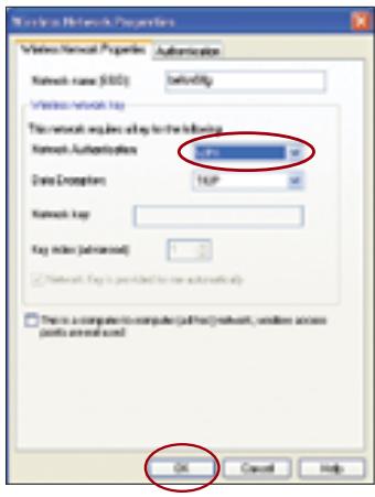 BELKIN CARTE RÉSEAU SANS FIL G MODE HAUT DÉBIT POUR ORDINATEUR PORTABLE #F5D7011FR - Connexion de votre ordinateur à un Routeur ou un Point d'Accès sans fil utilisant le WPA (avec serveur radius) - 1