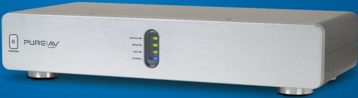 BELKIN CONSOLE D'ALIMENTATION POUR HOME CINÉMA PUREAV PF30 #AP20500EX3M - Protection électrique de home cinéma avec la technologie™ pure filter - 1