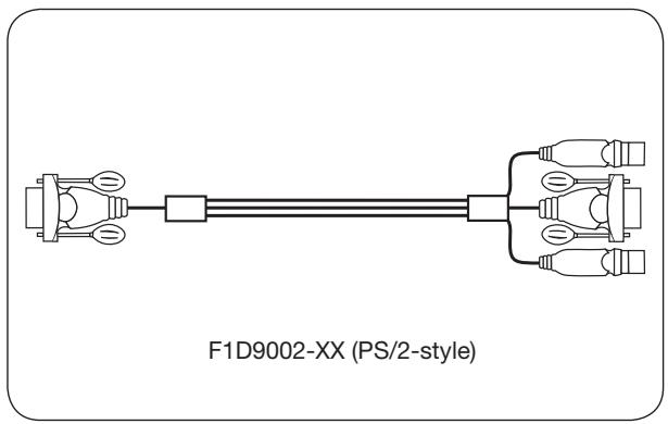 BELKIN F1DB102P2EA - Cables: - 1