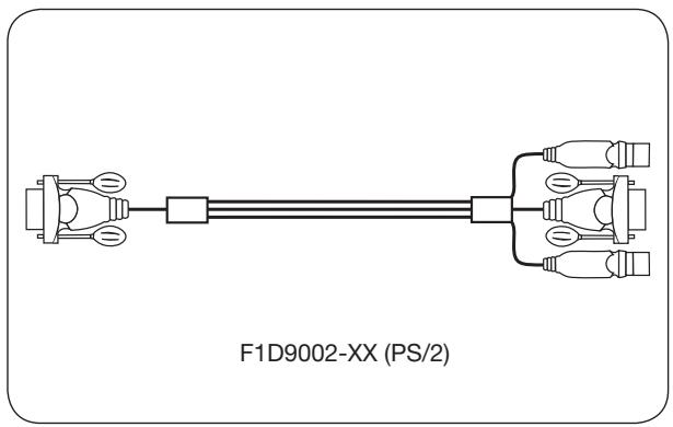BELKIN F1DB102P2EAB - Cables : - 1