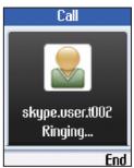 BELKIN F1PP010EN-SK - Appeler un contact Skype - 3