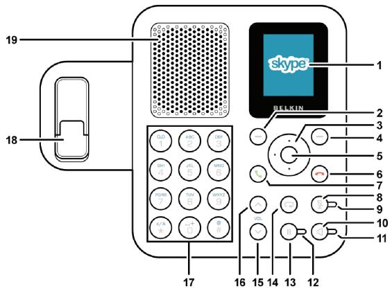 BELKIN F1PP010EN-SK - Vue de face et de dos - 1