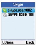 BELKIN F1PP010EN-SK - Appeler un contact Skype - 1