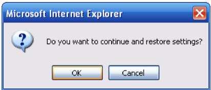BELKIN MODEM-ROUTEUR SANS FIL N+ - Rétabillisement d'une configuration précédente - 3