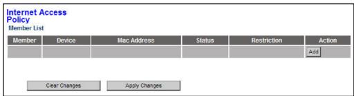 BELKIN MODEM-ROUTEUR SANS FIL N+ - Contrôle de l'accès - 1