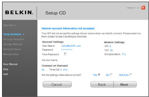 BELKIN MODEM-ROUTEUR SANS FIL N+ - Dépannage - 1