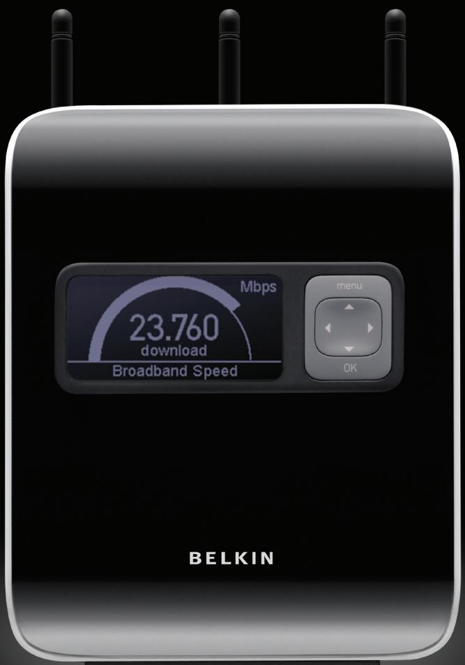 BELKIN MODEM-ROUTEUR SANS FIL N1 VISION #F5D8632FR4A - WIRELESS MODEM ROUTER - 1