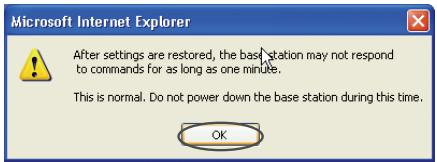 BELKIN MODEM-ROUTEUR SANS FIL N1 VISION #F5D8632FR4A - Rétablissement d'une configuration précédente - 4