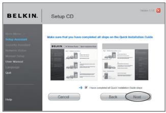 BELKIN MODEM-ROUTEUR SANS FIL N1 VISION #F5D8632FR4A - Choisir le pays - 1