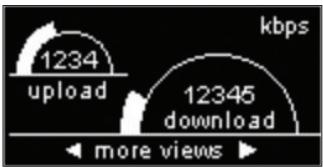 BELKIN MODEM-ROUTEUR SANS FIL N1 VISION #F5D8632FR4A - Débit de téléchargement (download) - 1