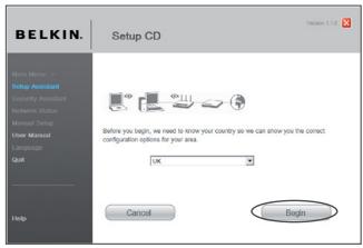 BELKIN MODEM-ROUTEUR SANS FIL N1 VISION #F5D8632FR4A - Remarque aux utilisateurs de - 1