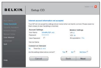 BELKIN MODEM-ROUTEUR SANS FIL N1 VISION #F5D8632FR4A - Felicitations - 1