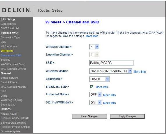 BELKIN MODEM-ROUTEUR SANS FIL OPTIMISÉ #F6D4630ED4A - 4) 802.11b & 802.11g & 1x1 802.11n - 1